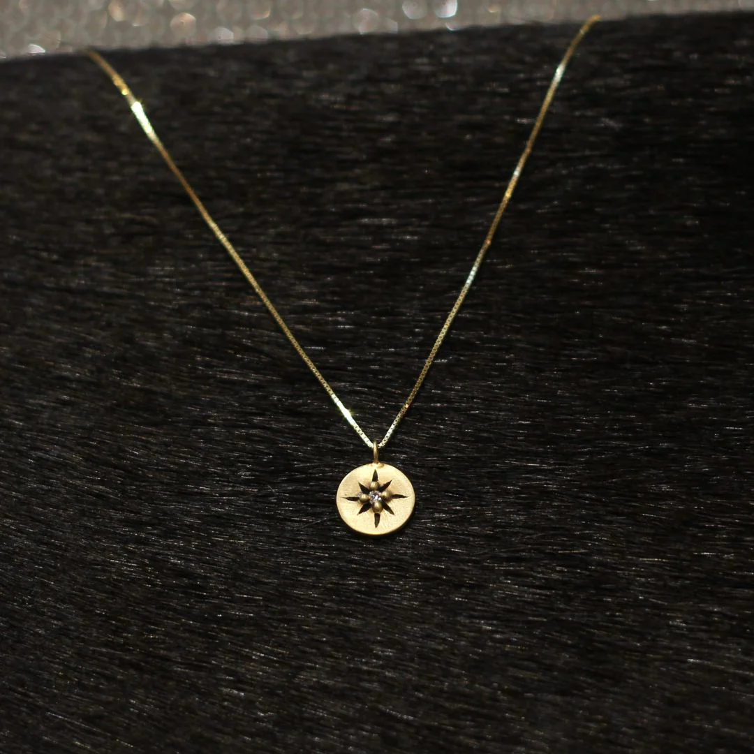 Moissanite Star Necklace - Image 2