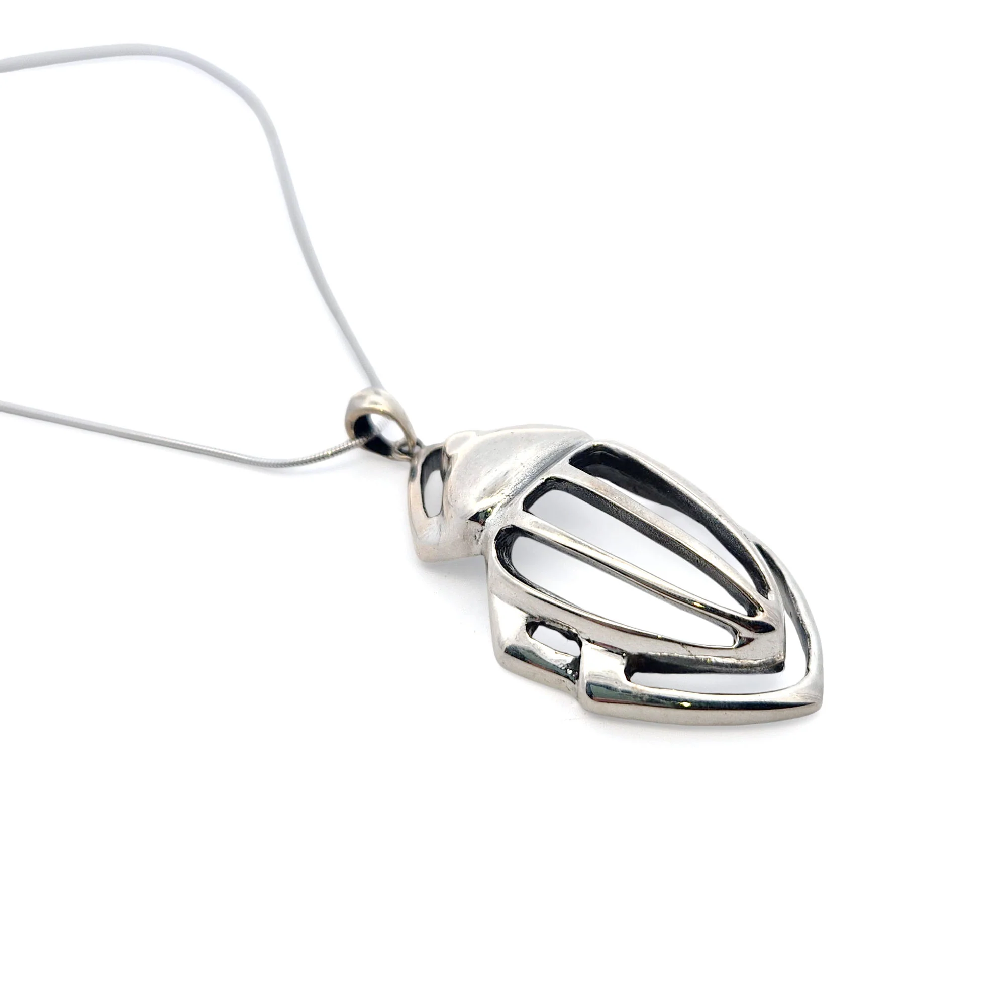 Openwork Beetle Pendant - Image 2