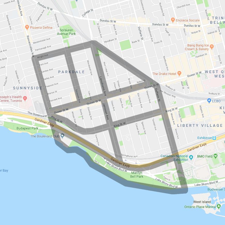 Parkdale Map Pendant - Image 2