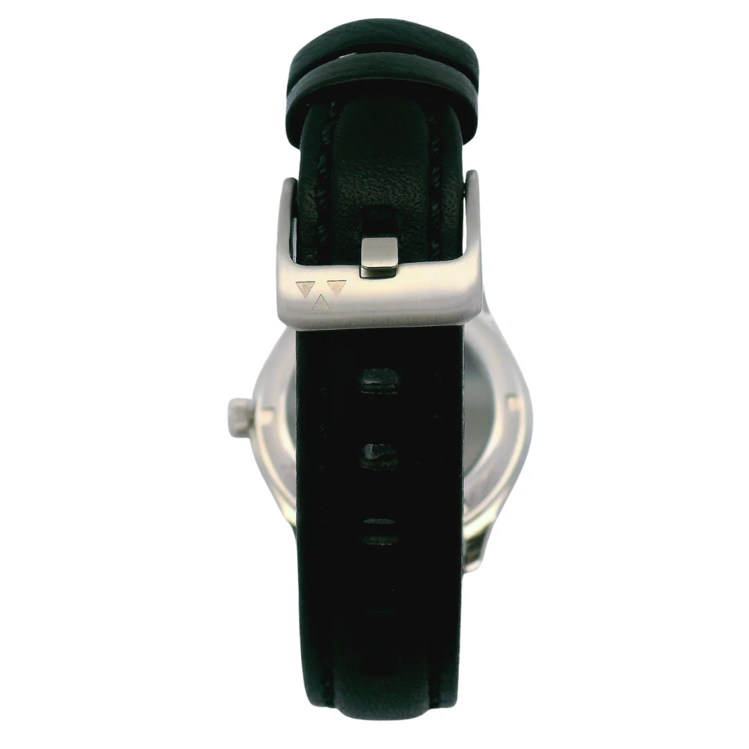 Paua Flakes Black Leather Watch - Image 7