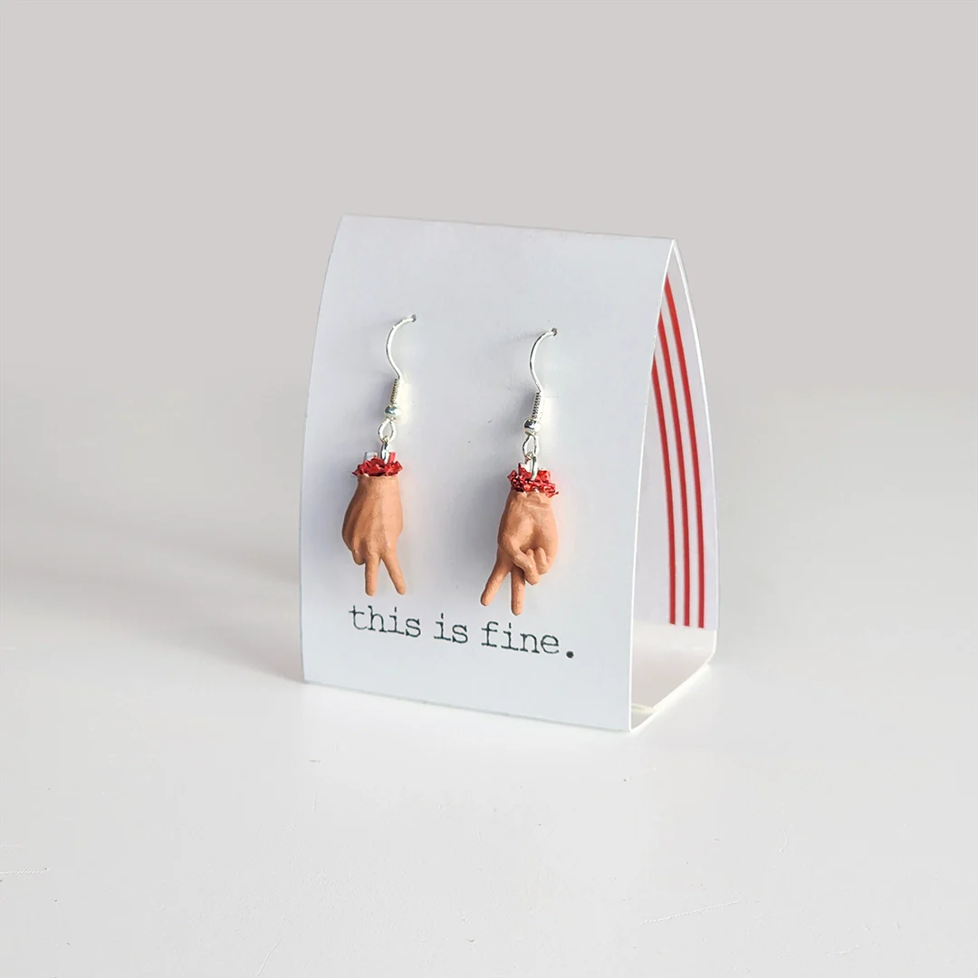 Peace Out, Loser Earrings - Image 2