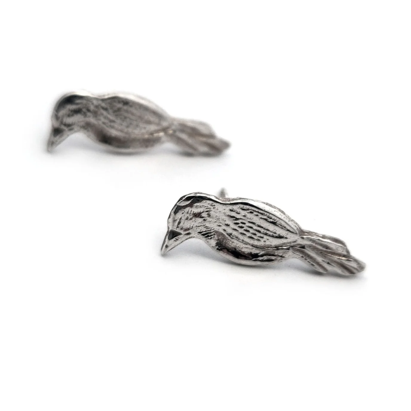 Perched Bird Studs