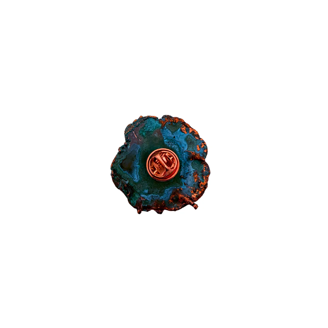 Pink Carnation Flower Pin - Image 4