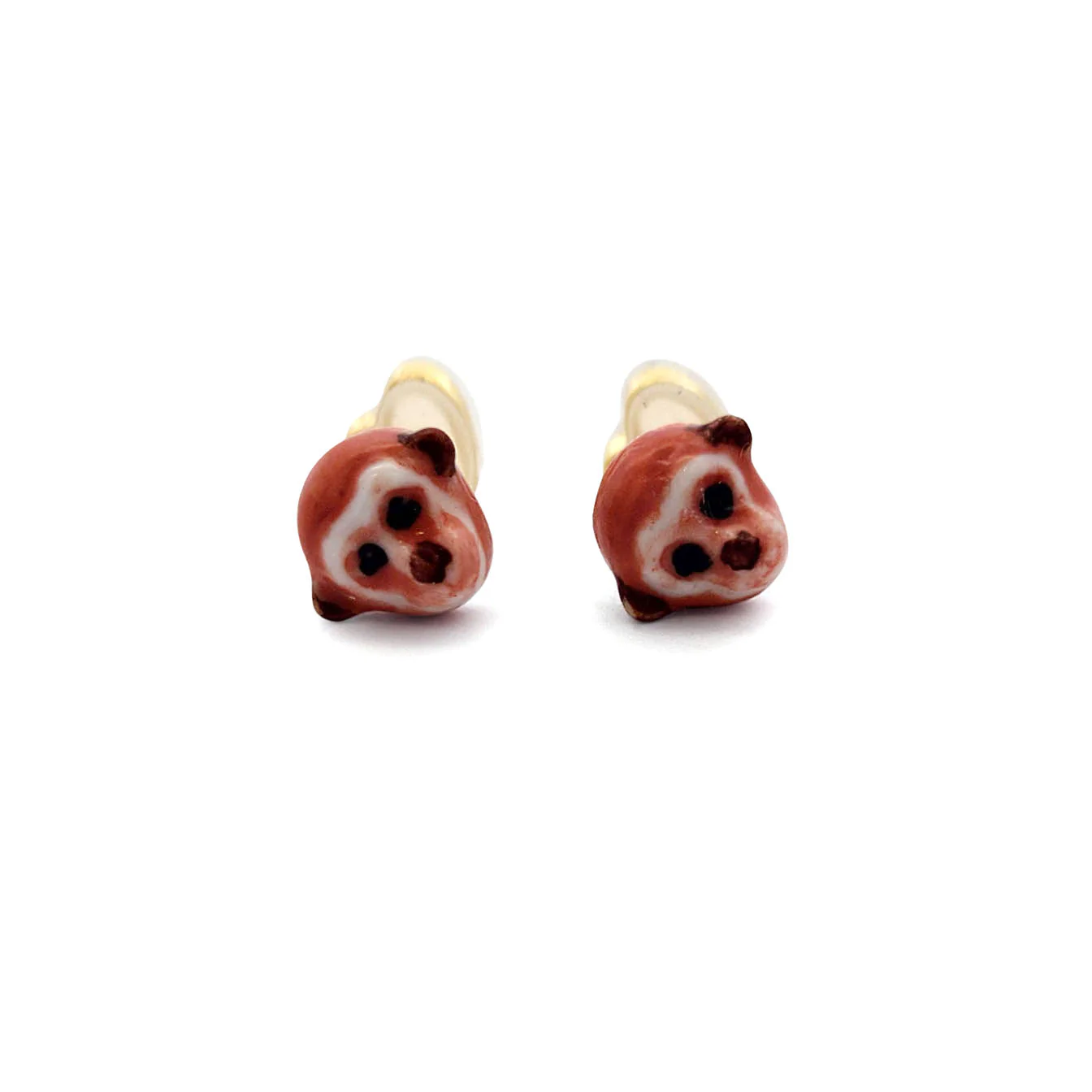 Porcelain Monkey Studs - Image 2