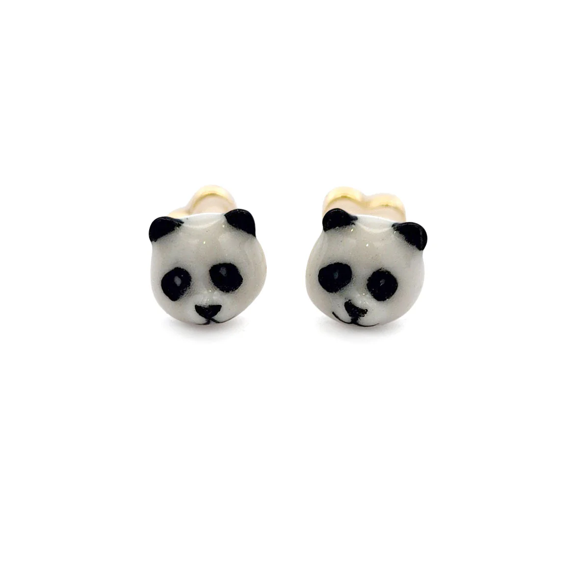 Porcelain Panda Studs - Image 2