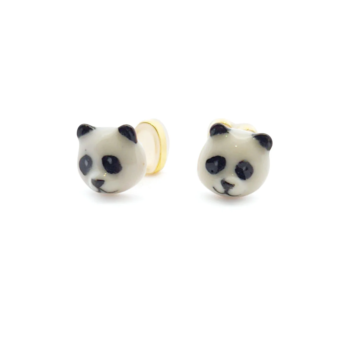 Porcelain Panda Studs - Image 3