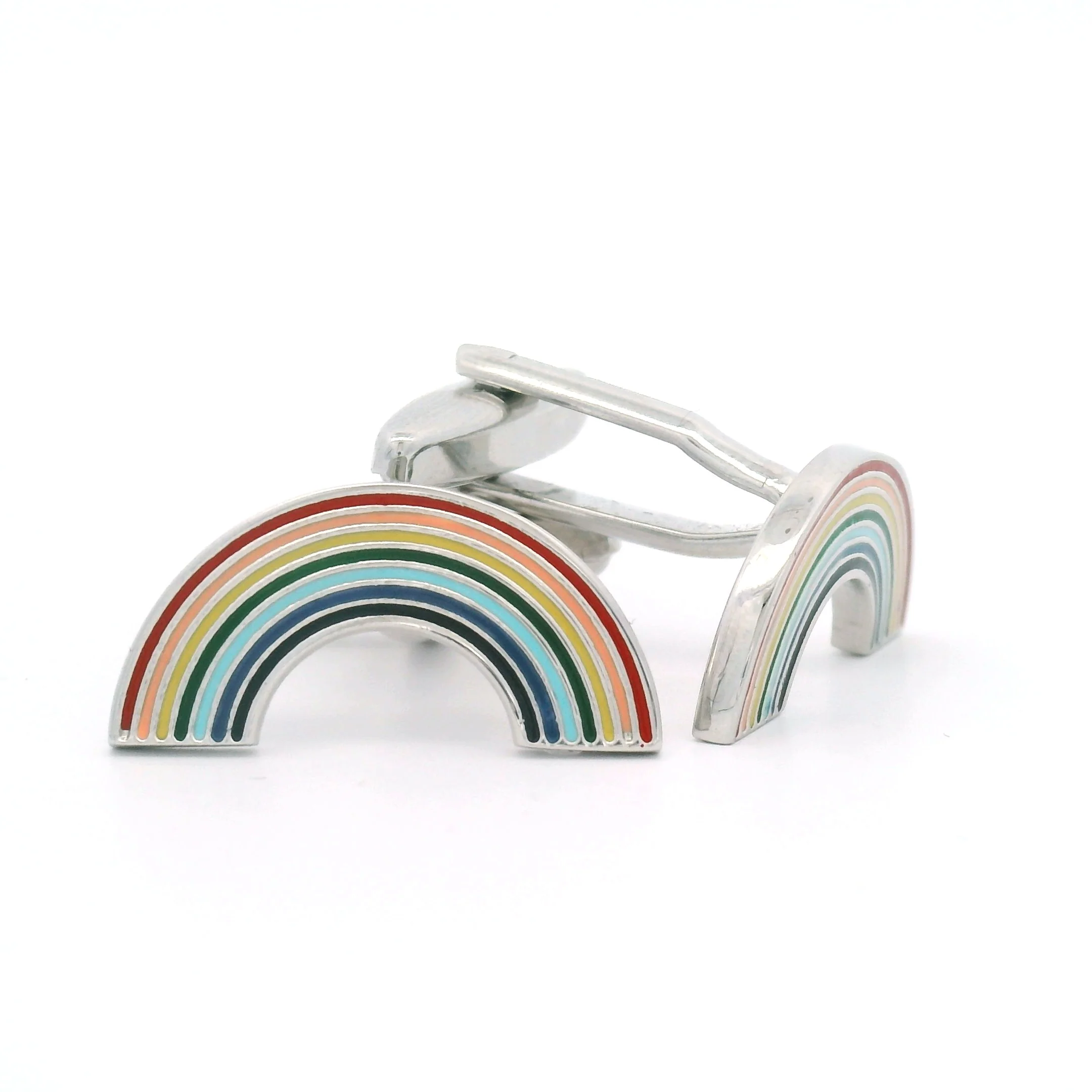 Pride Rainbow Cufflinks - Image 2