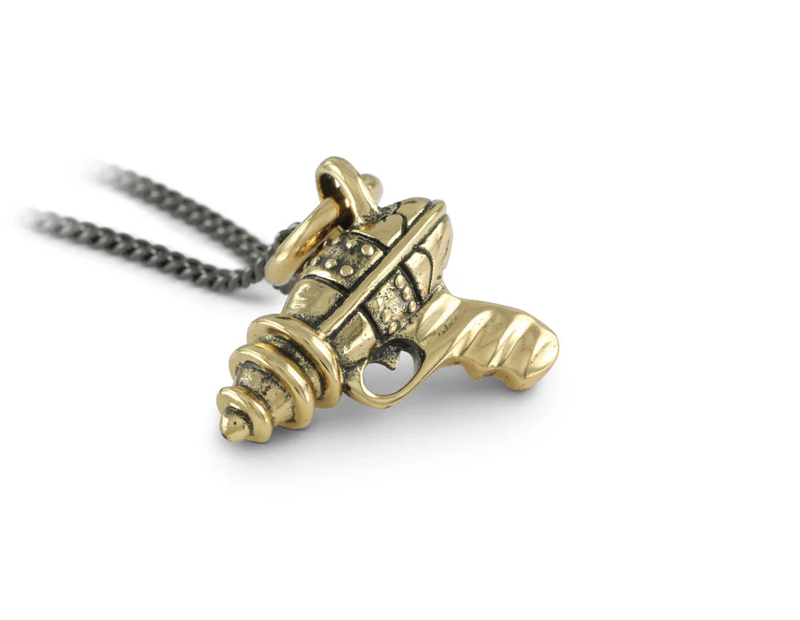 Bronze Ray Gun Pendant - Image 2