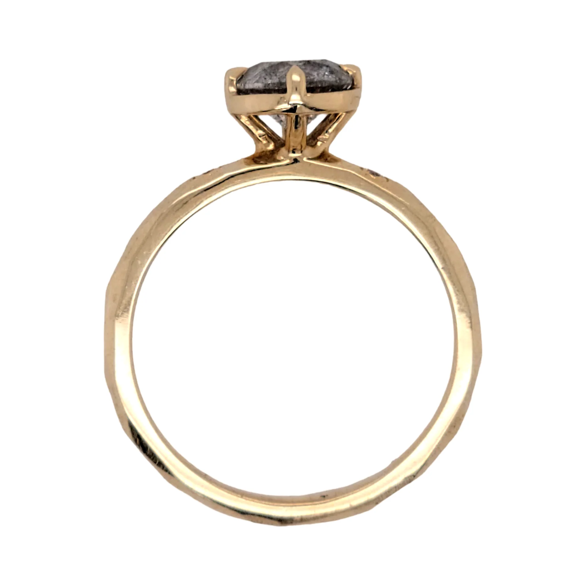 Round The World - Round Brilliant Cut Diamond Ring - Image 6