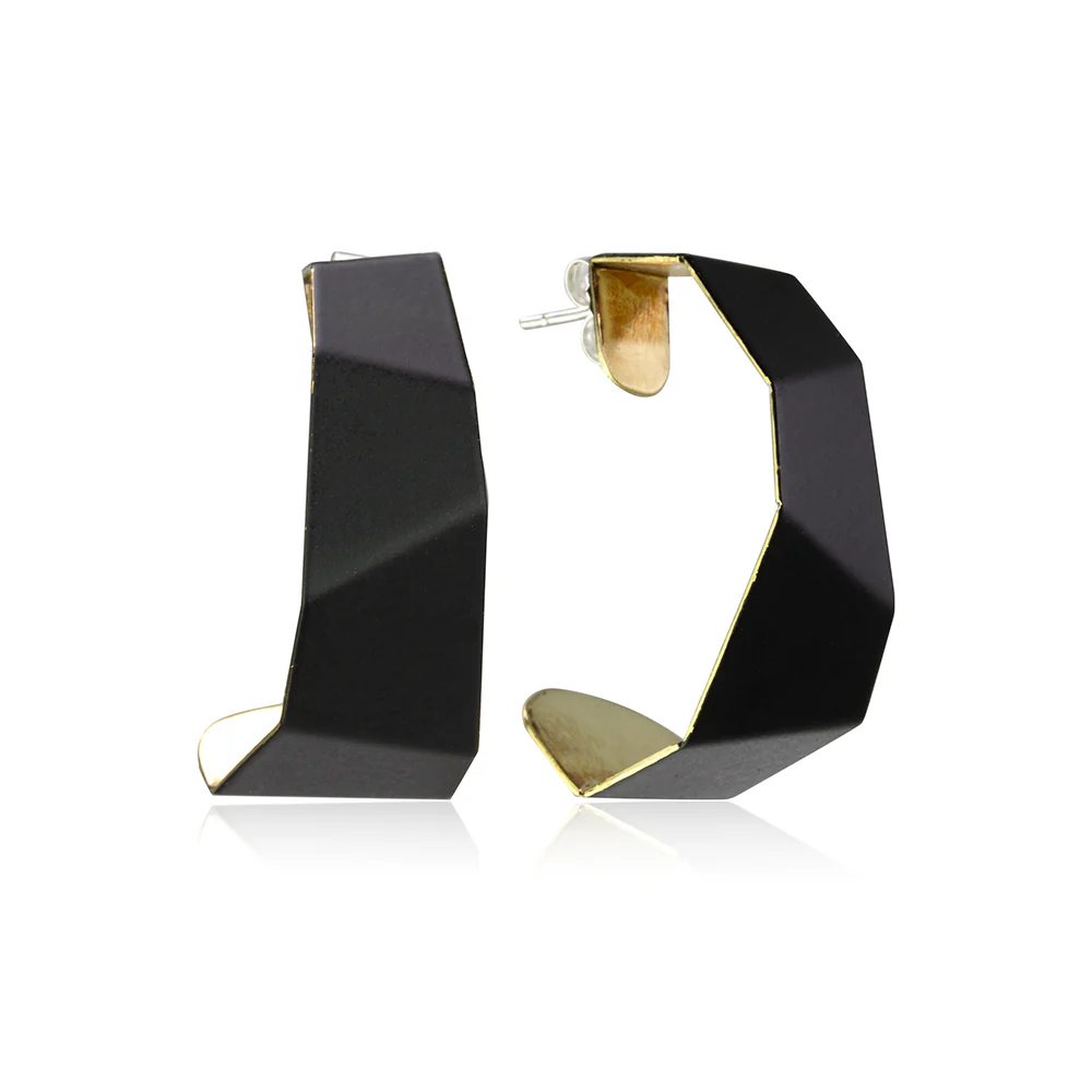 Sectional Hoop Earrings - Image 5