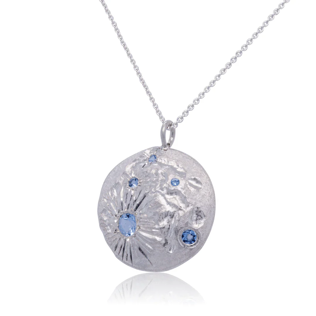 Silver Celestial Luna Pendant - Image 2