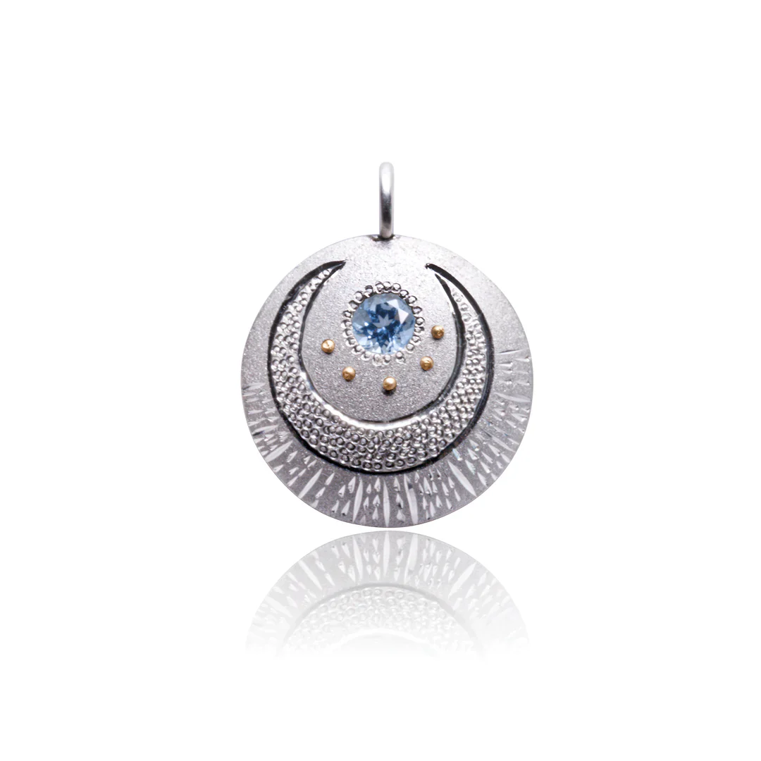 Silver Celestial Pendant - Image 2