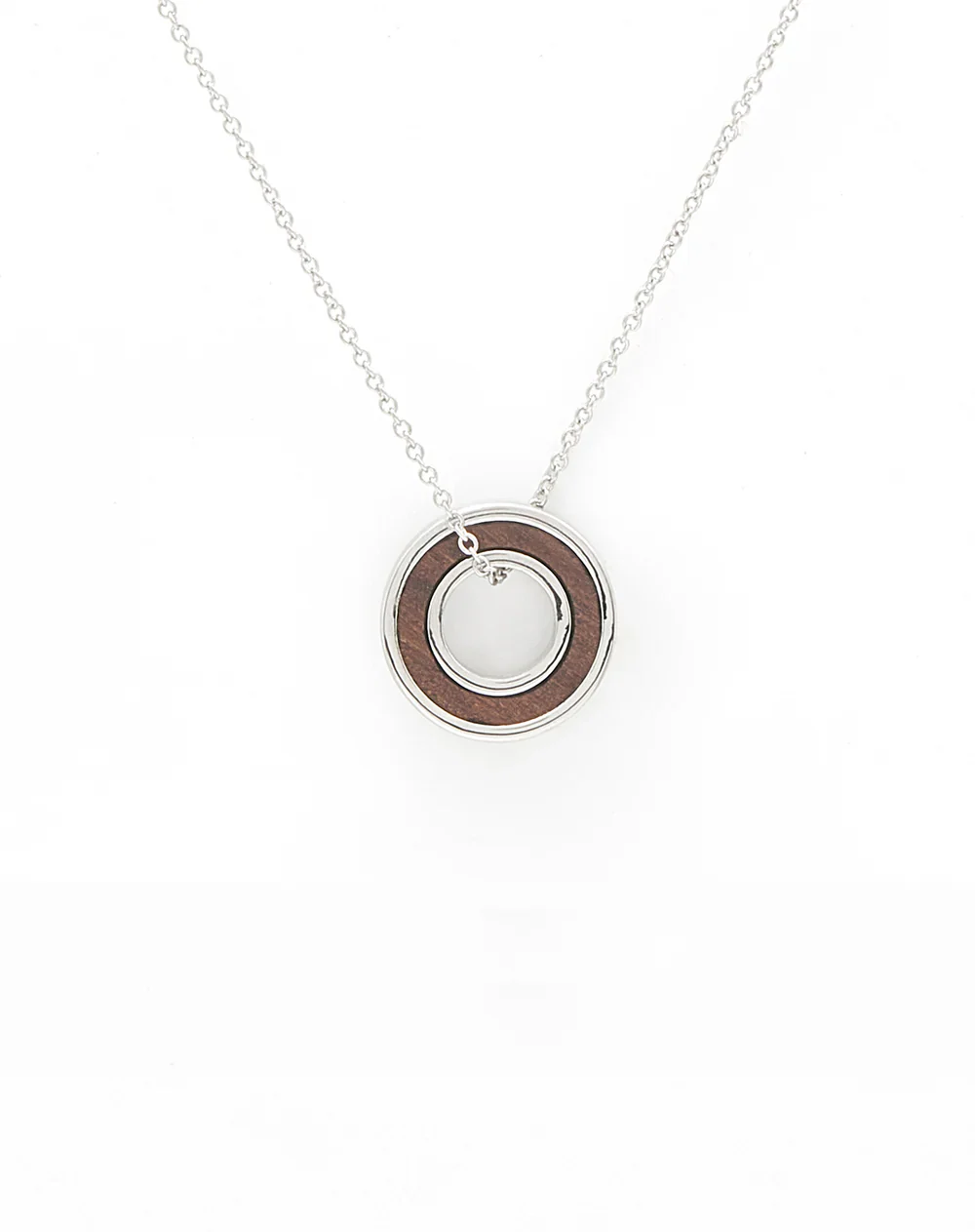 Silver Ring Inlay Pendant - Image 3
