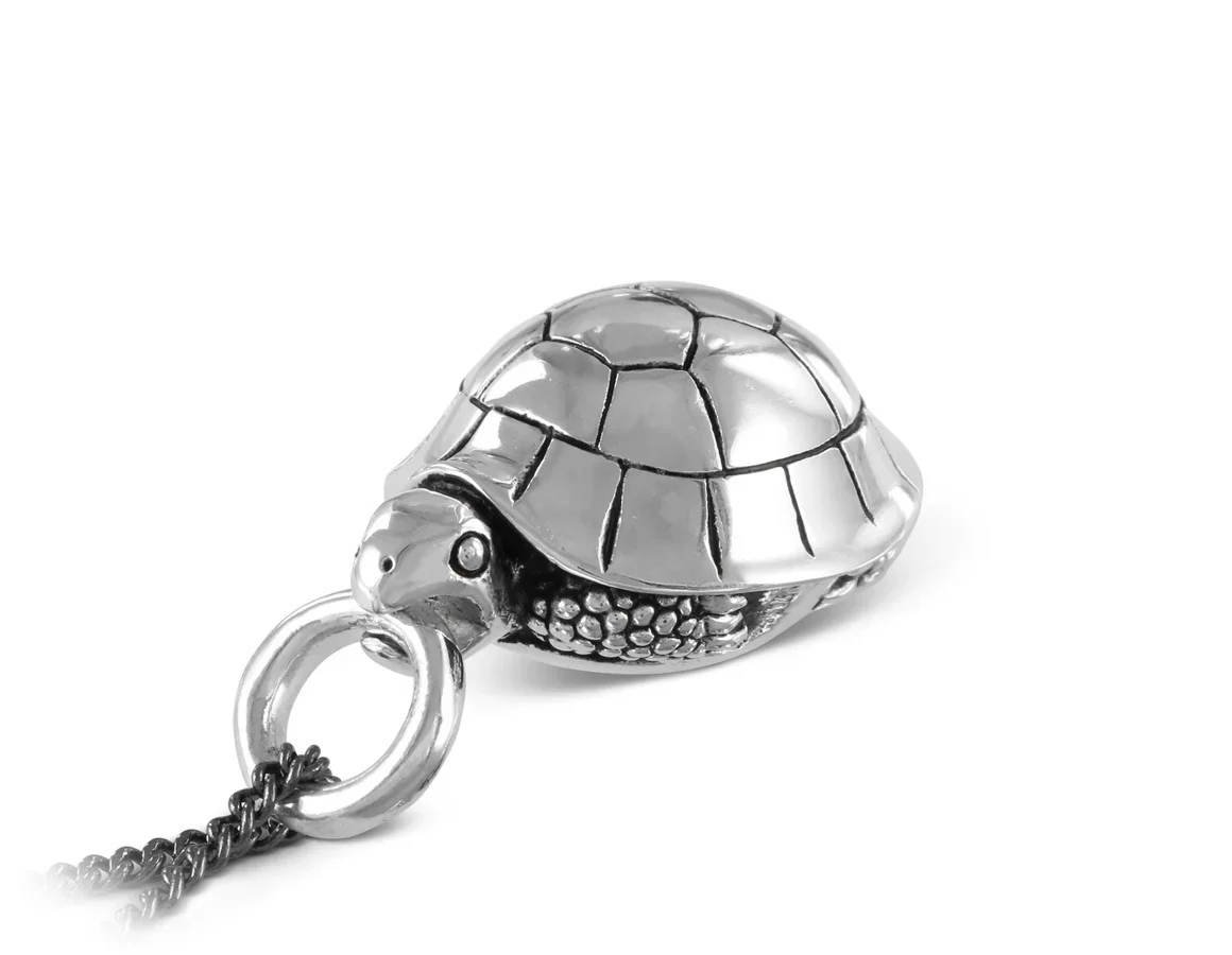 Silver Turtle Pendant - Image 2