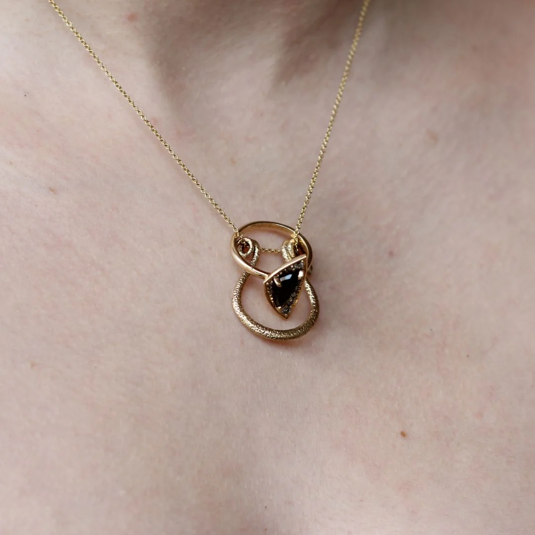 Snake King Ring Keeper Necklace - Image 3