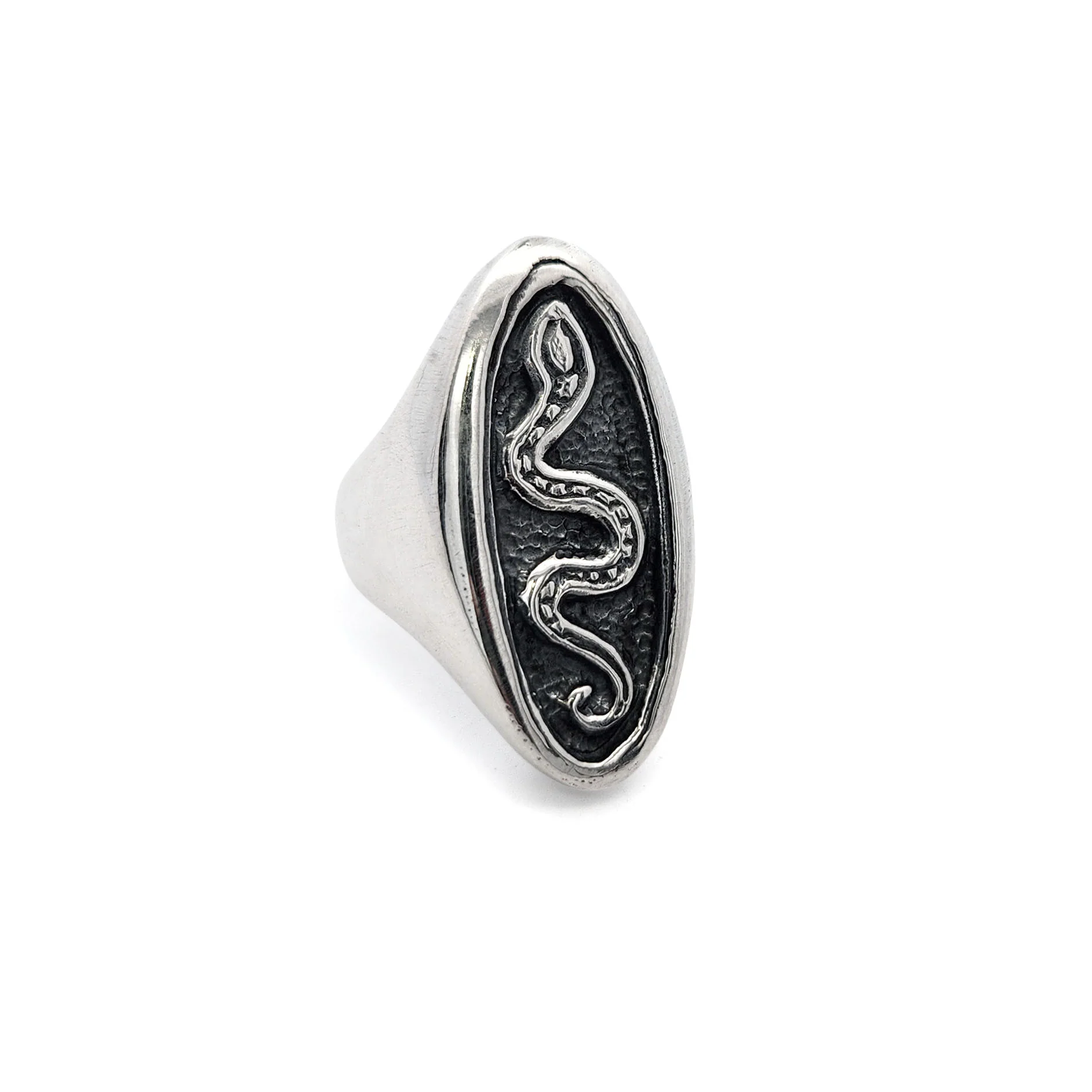 Snake Signet Ring