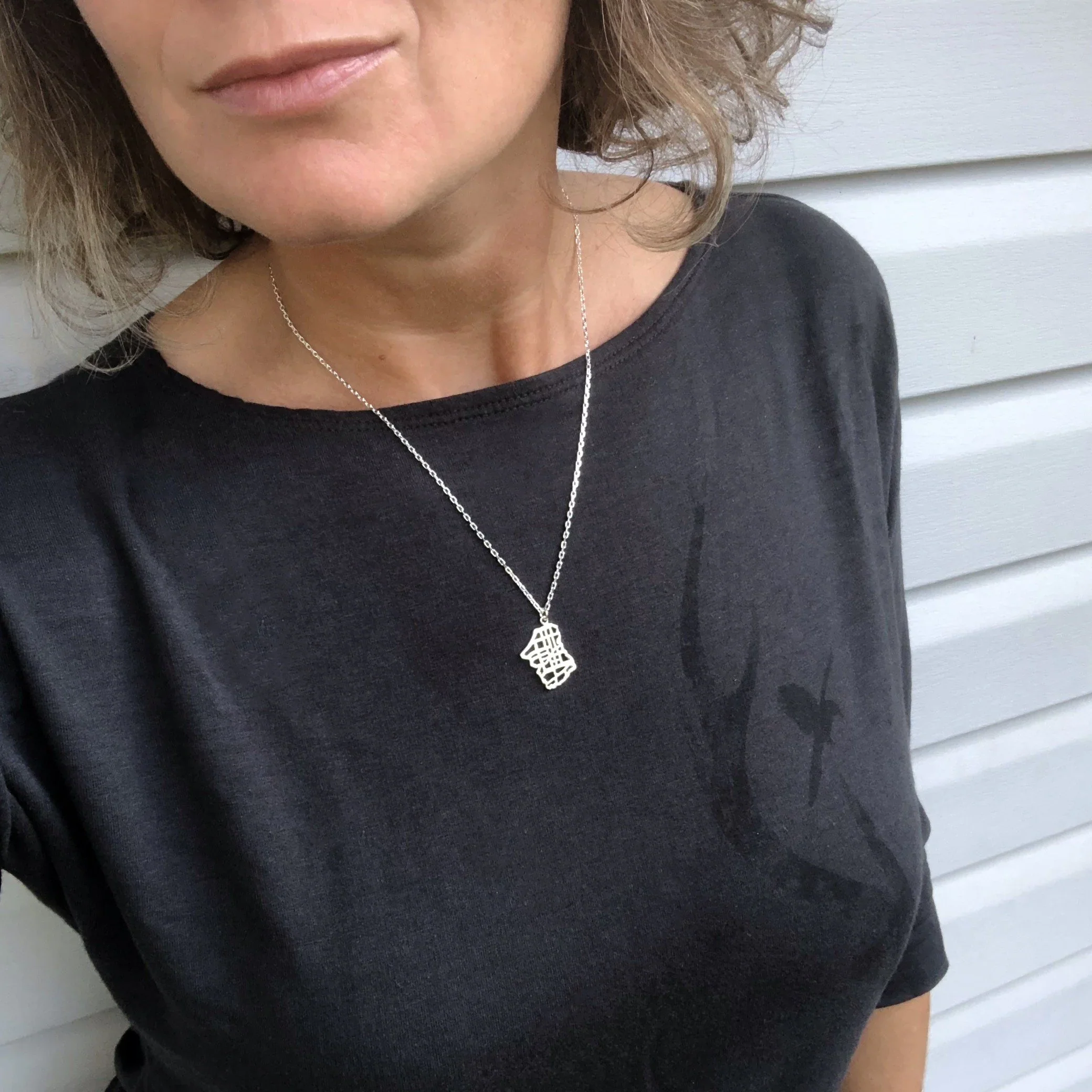South Etobicoke Map Pendant - Image 3