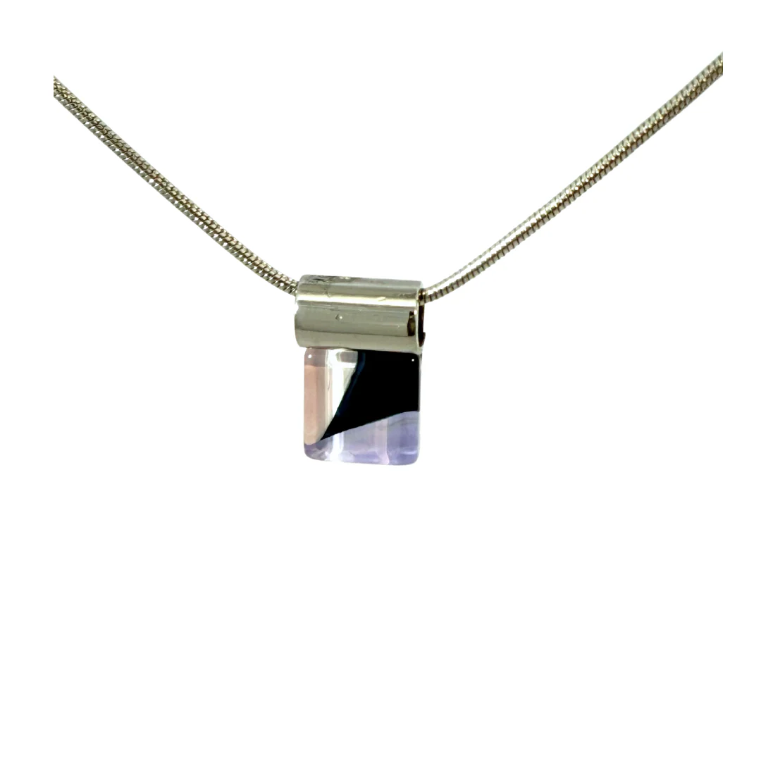 Square Glass Pendant - Image 4