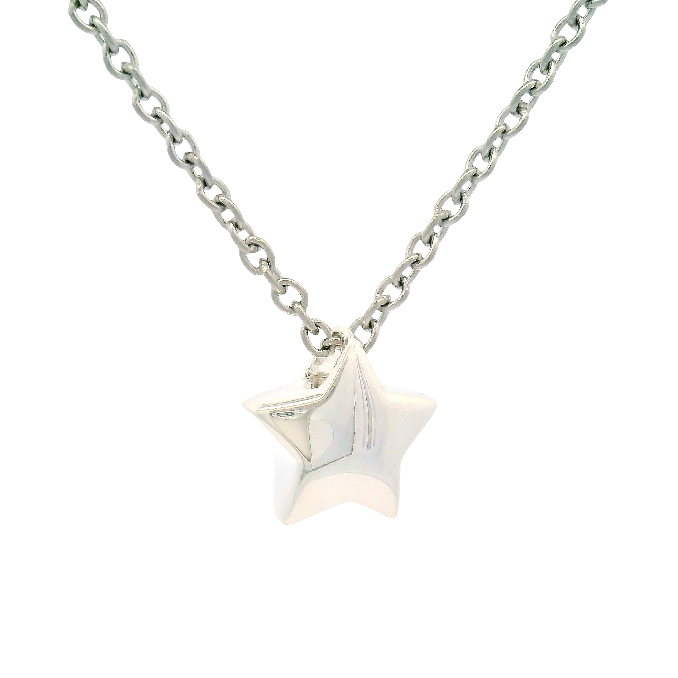 Sterling Silver Tiny Star Urn Pendant - Image 4