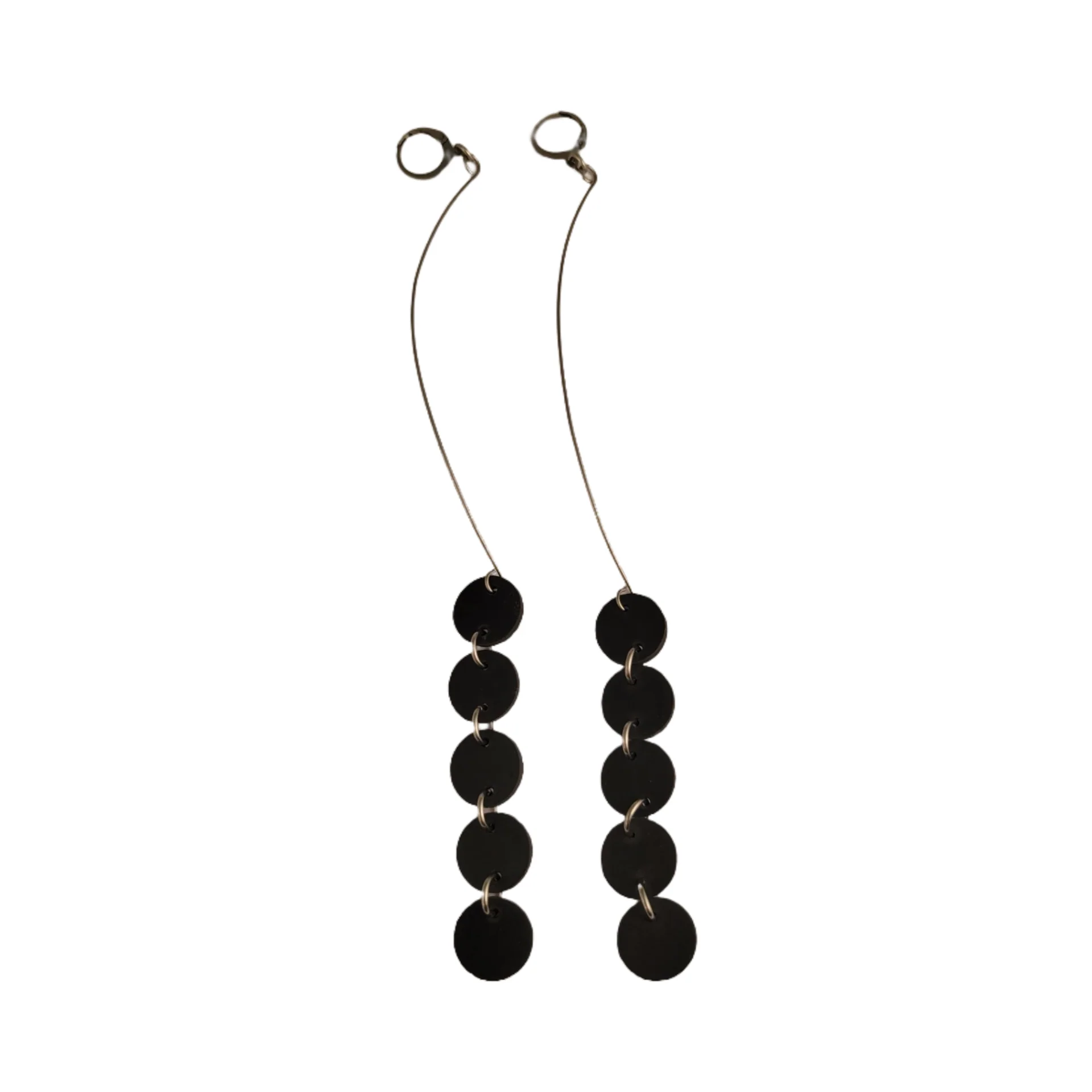 Streamline Round Earrings - Image 3