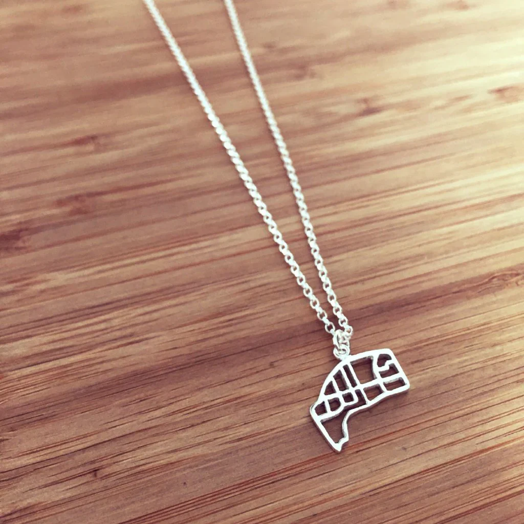 The Beaches Map Pendant - Image 3
