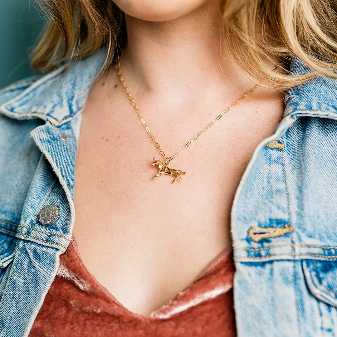 Wild Horses Charm Pendant - Image 2